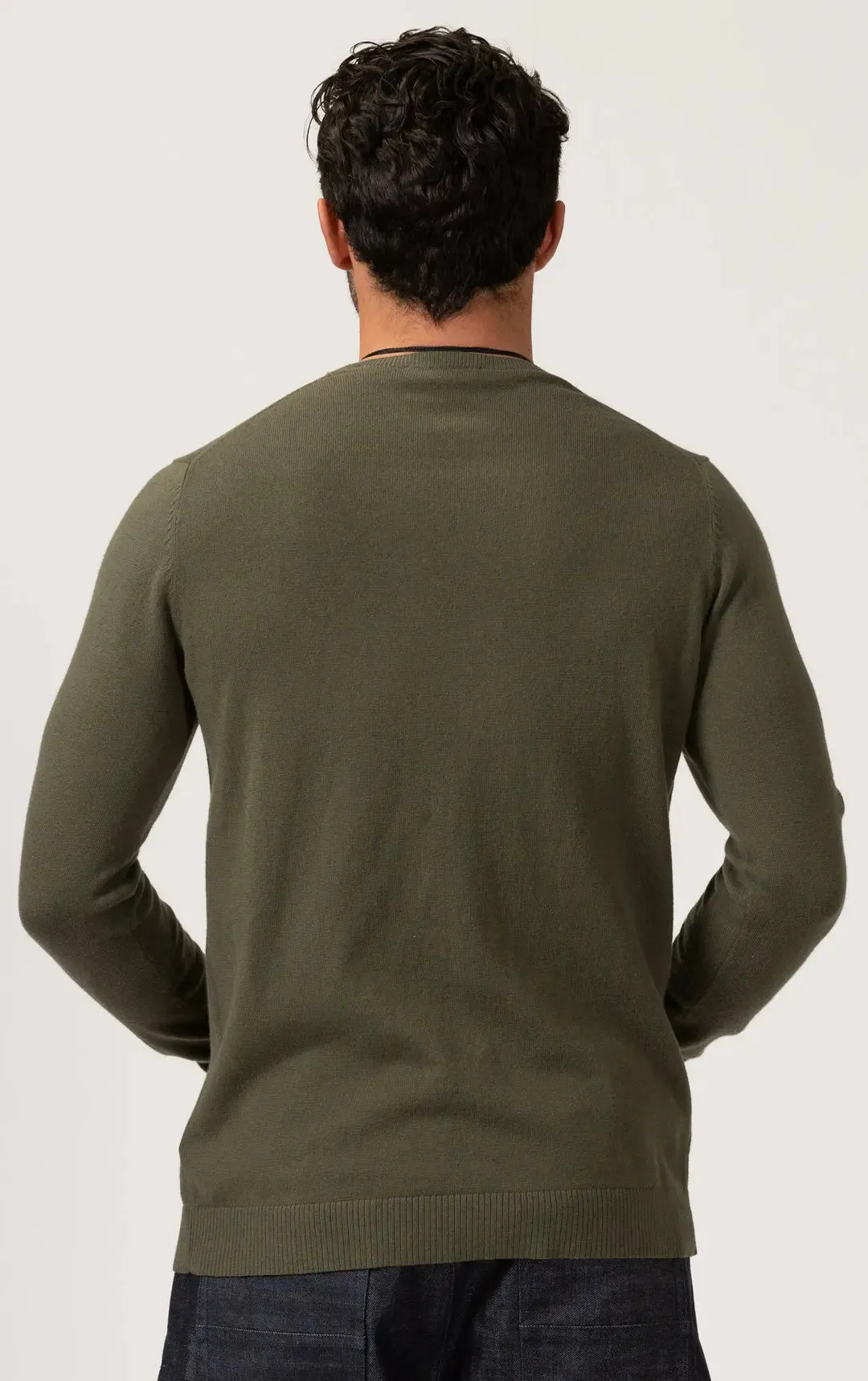 12GG COTTON CASHMERE LS JERSEY - CLEARANCE