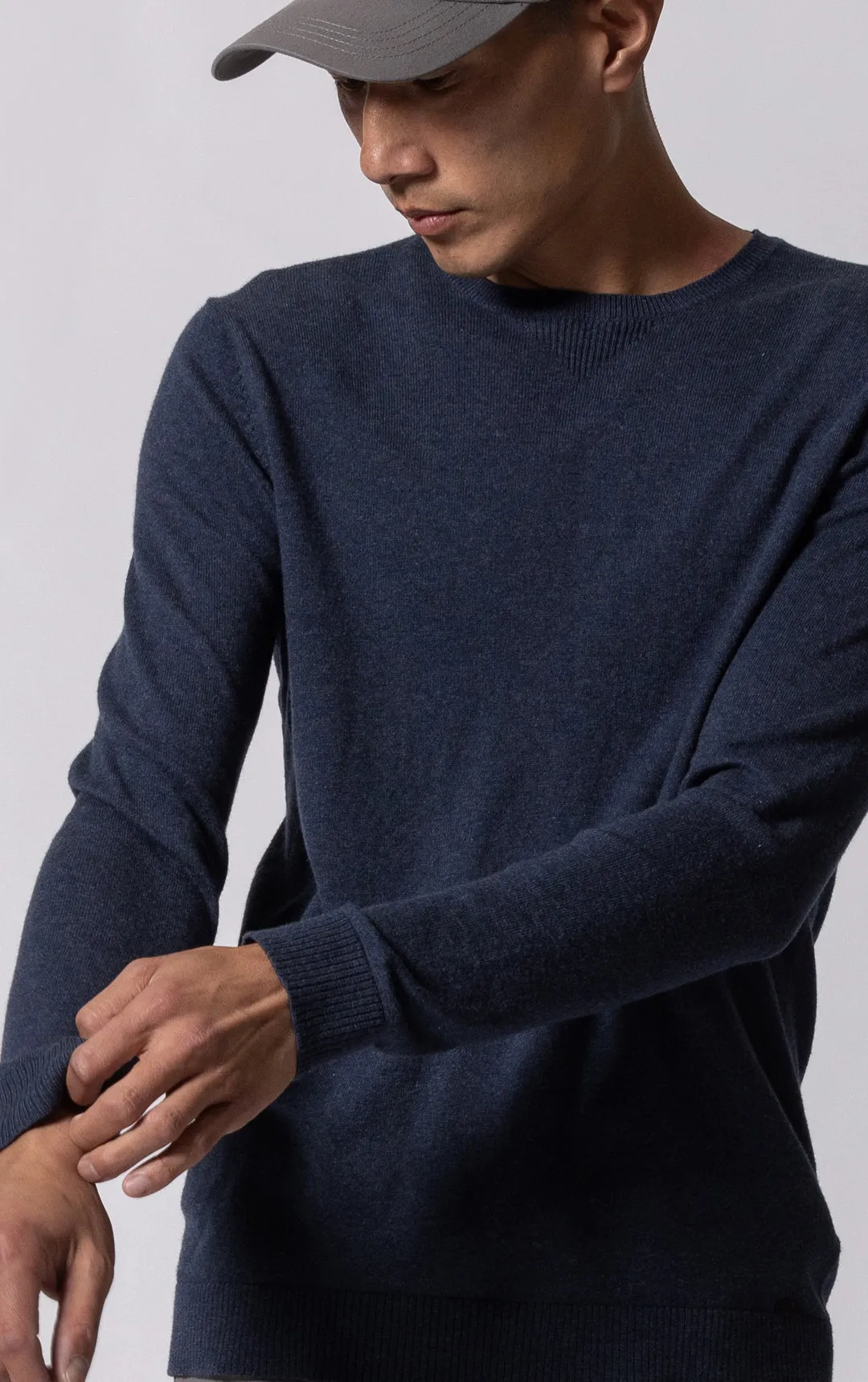 12GG COTTON CASHMERE LS JERSEY - CLEARANCE