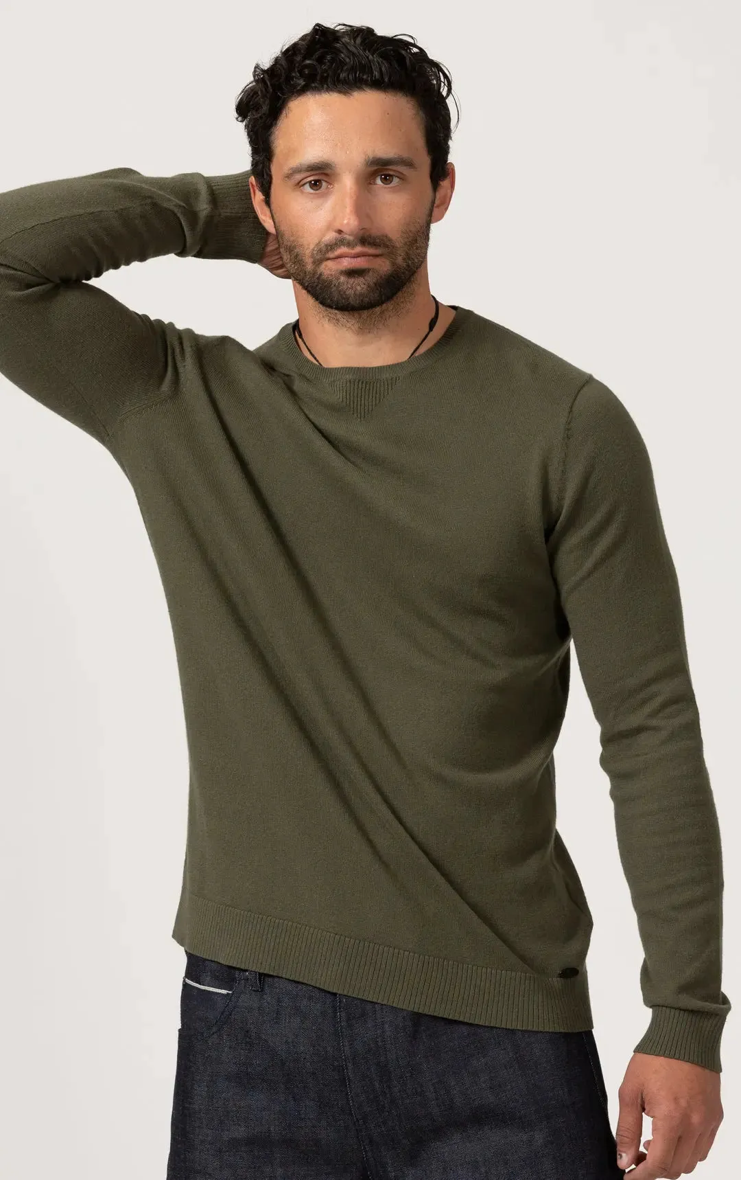 12GG COTTON CASHMERE LS JERSEY - CLEARANCE