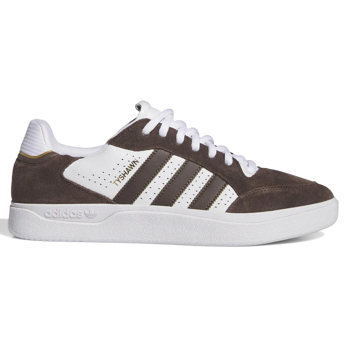 Adidas - Tyshawn Low Shoes Brown/White/Gold