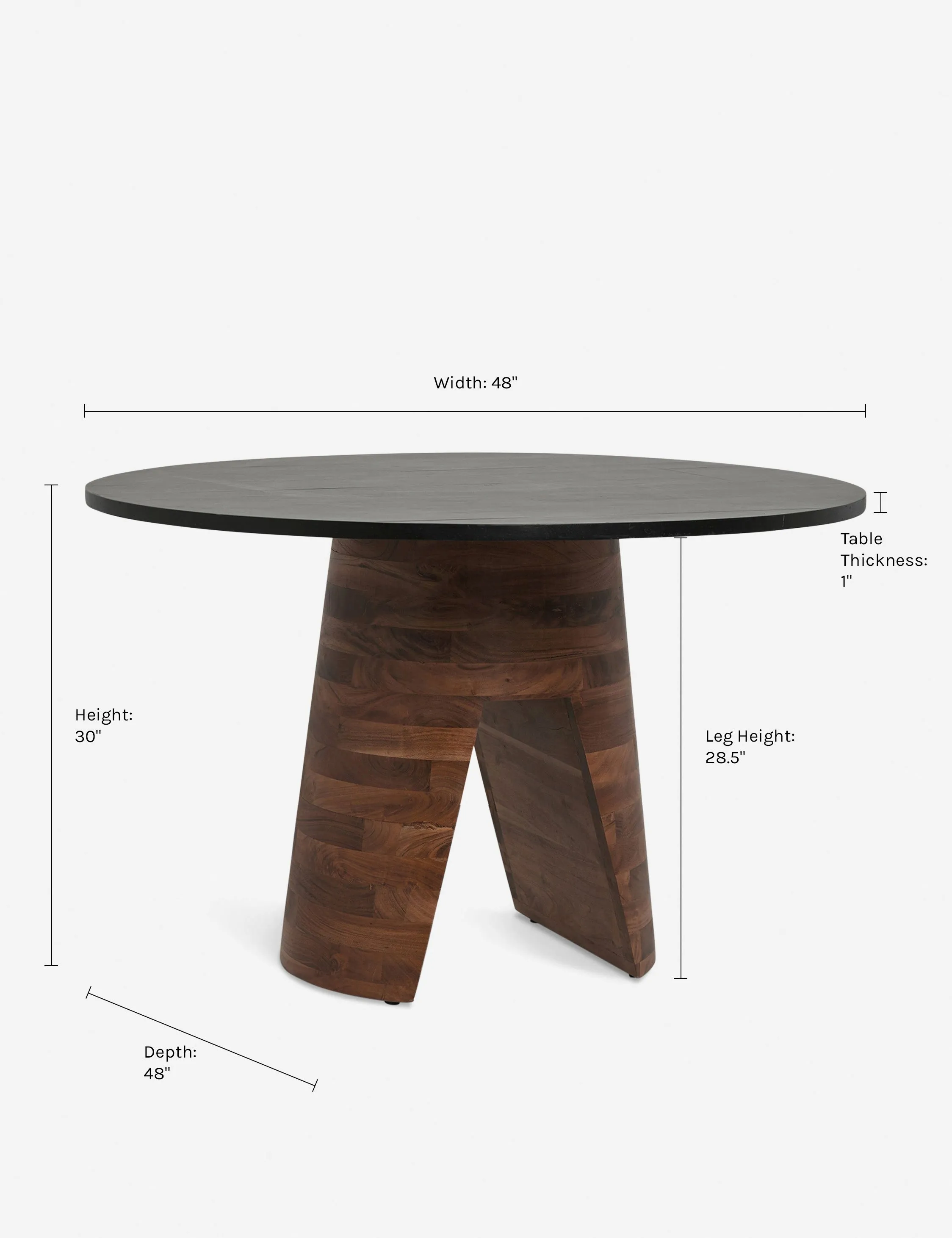 Adler Round Dining Table