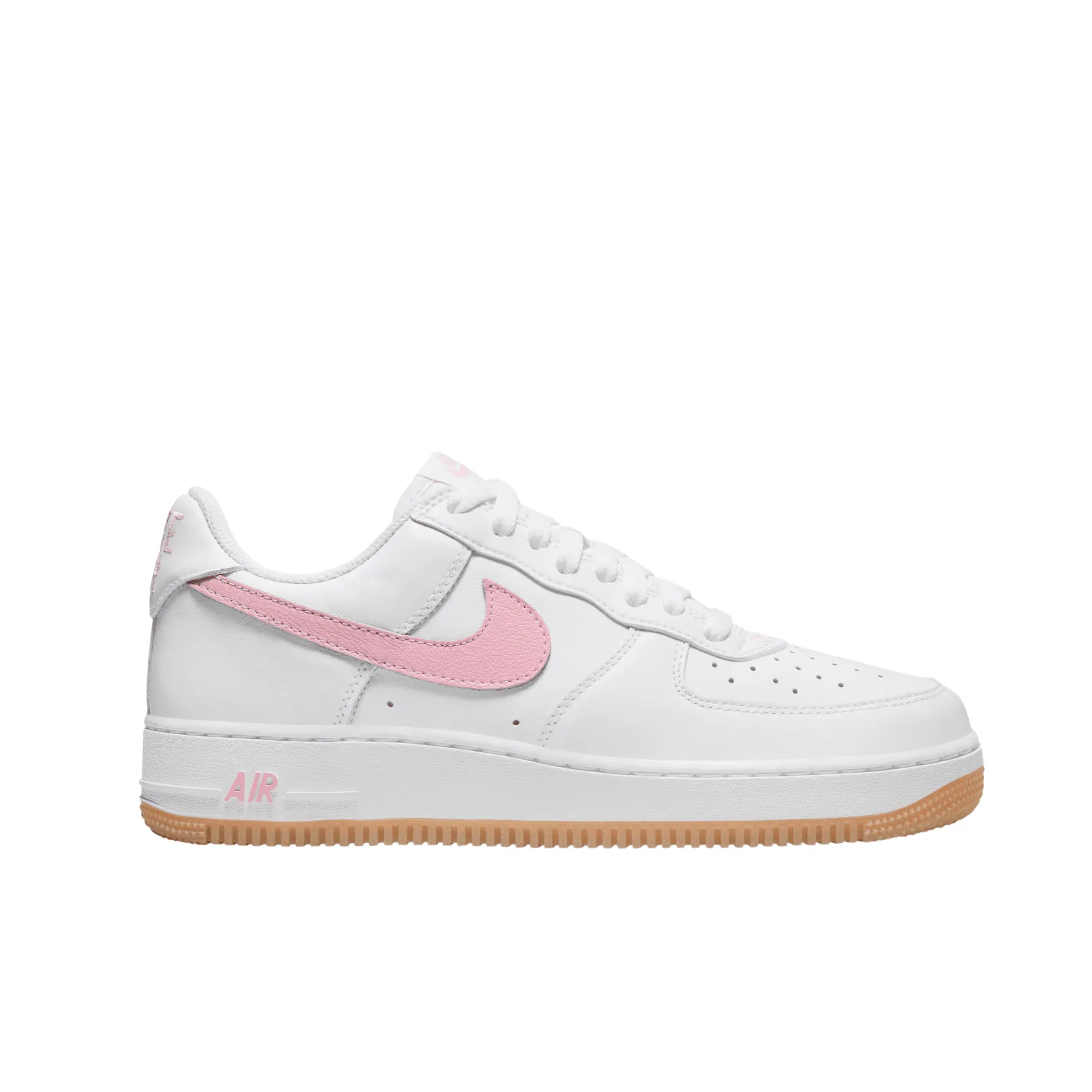 Air Force 1 Low Retro - White/Pink-Gum Yellow