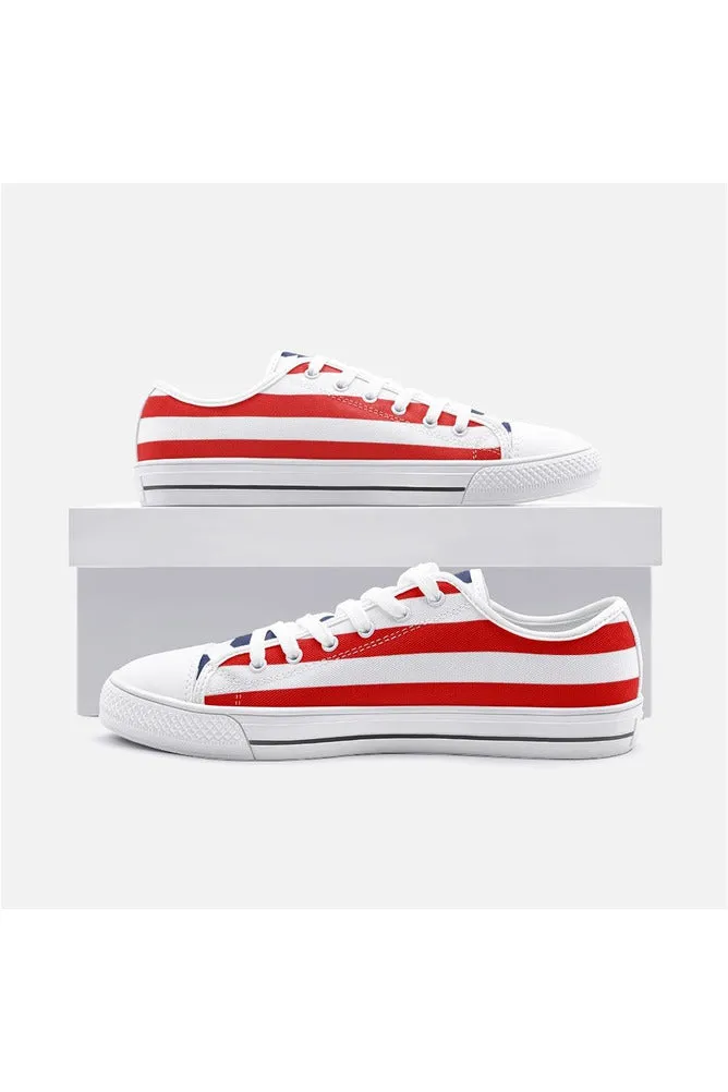 American Unisex Low Top Canvas Shoes