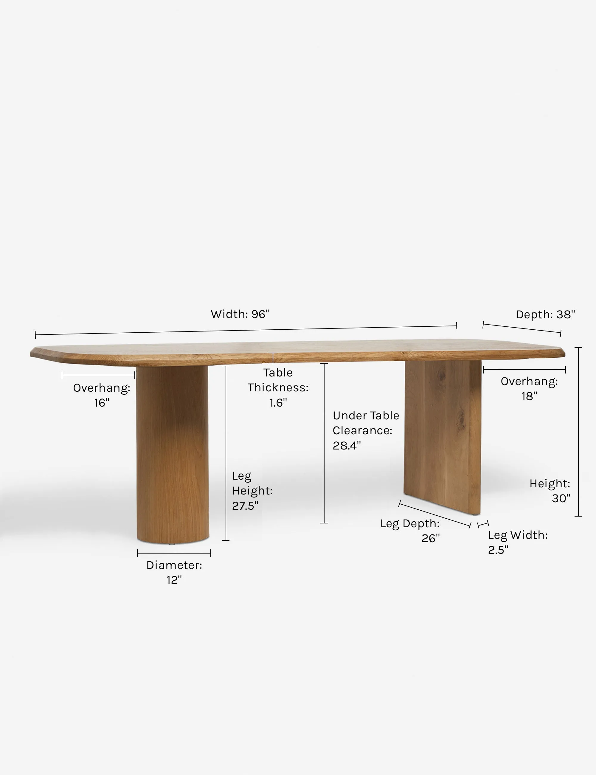 Archer Dining Table by Sarah Sherman Samuel