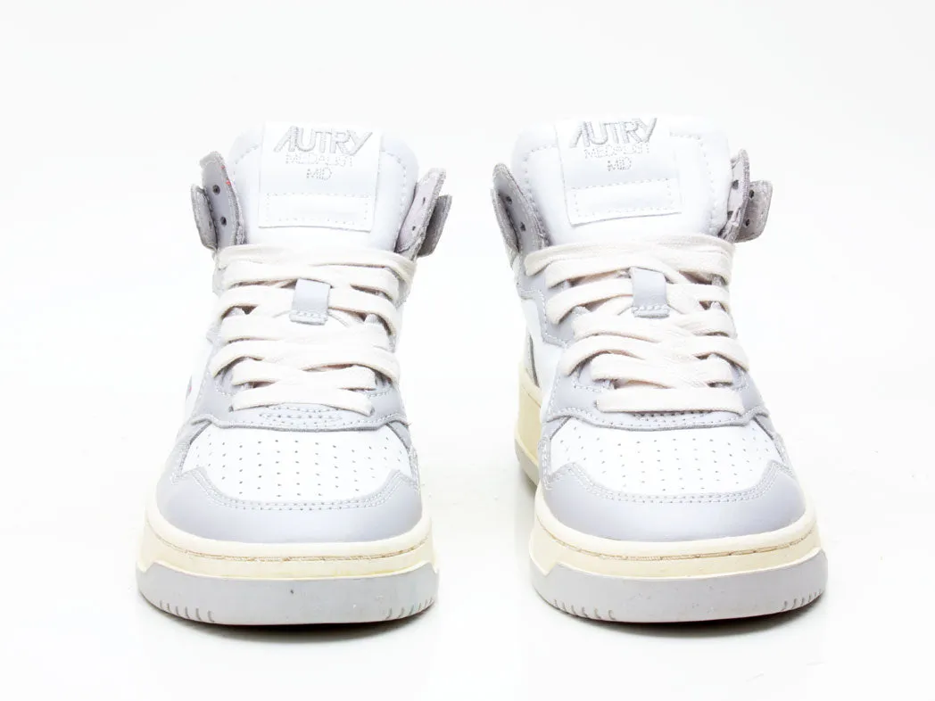 Autry Action Shoes Sneaker Medalist Mid Men white vapor AUMMWB10