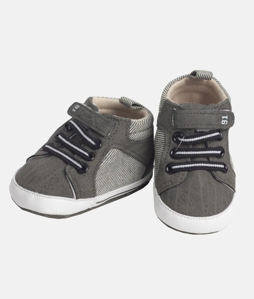 Baby Boy High Top Shoes - Green