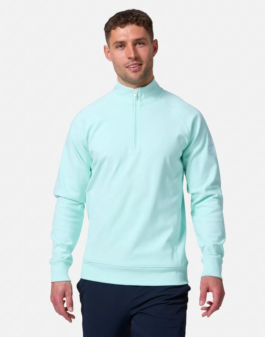 Chill Half Zip in Mint