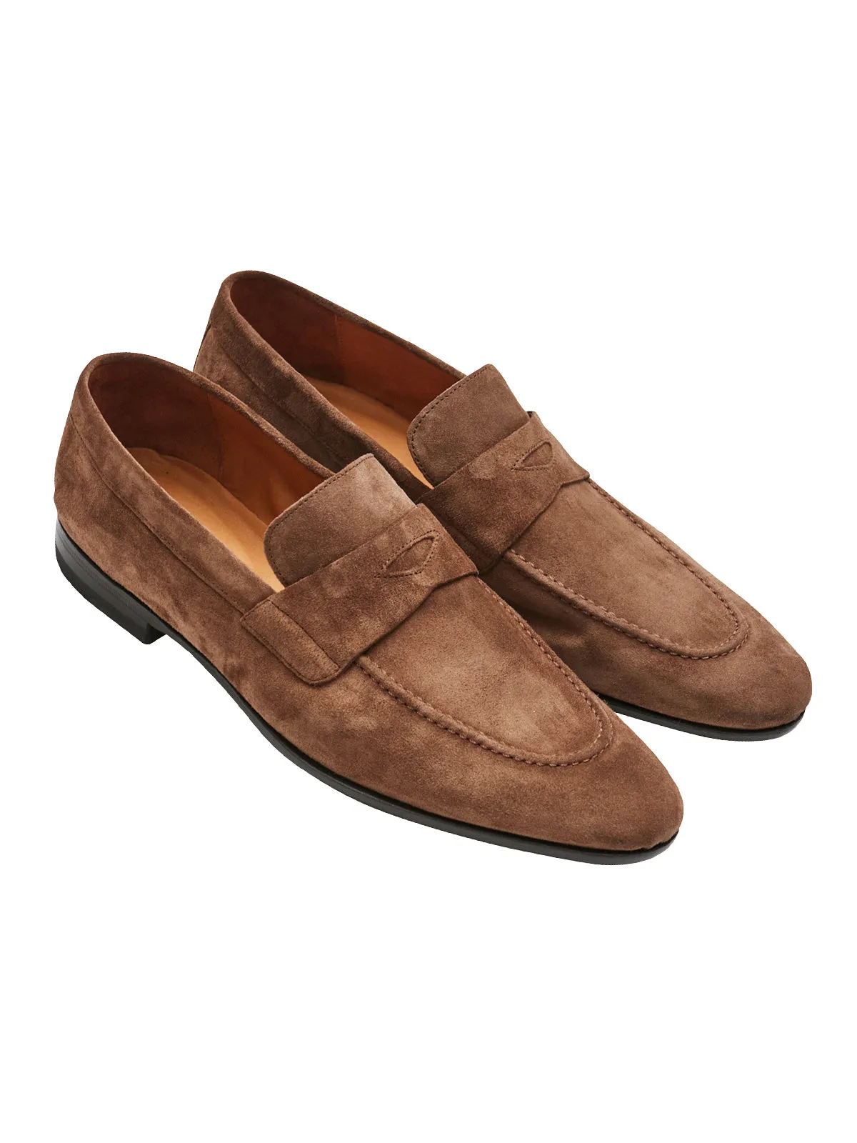 Chocolate Brown Suede Soft Loafer