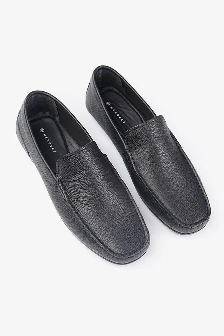 Classic Loafer Shoes - Black