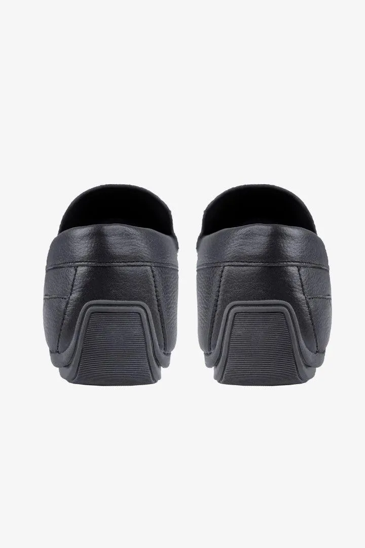 Classic Loafer Shoes - Black