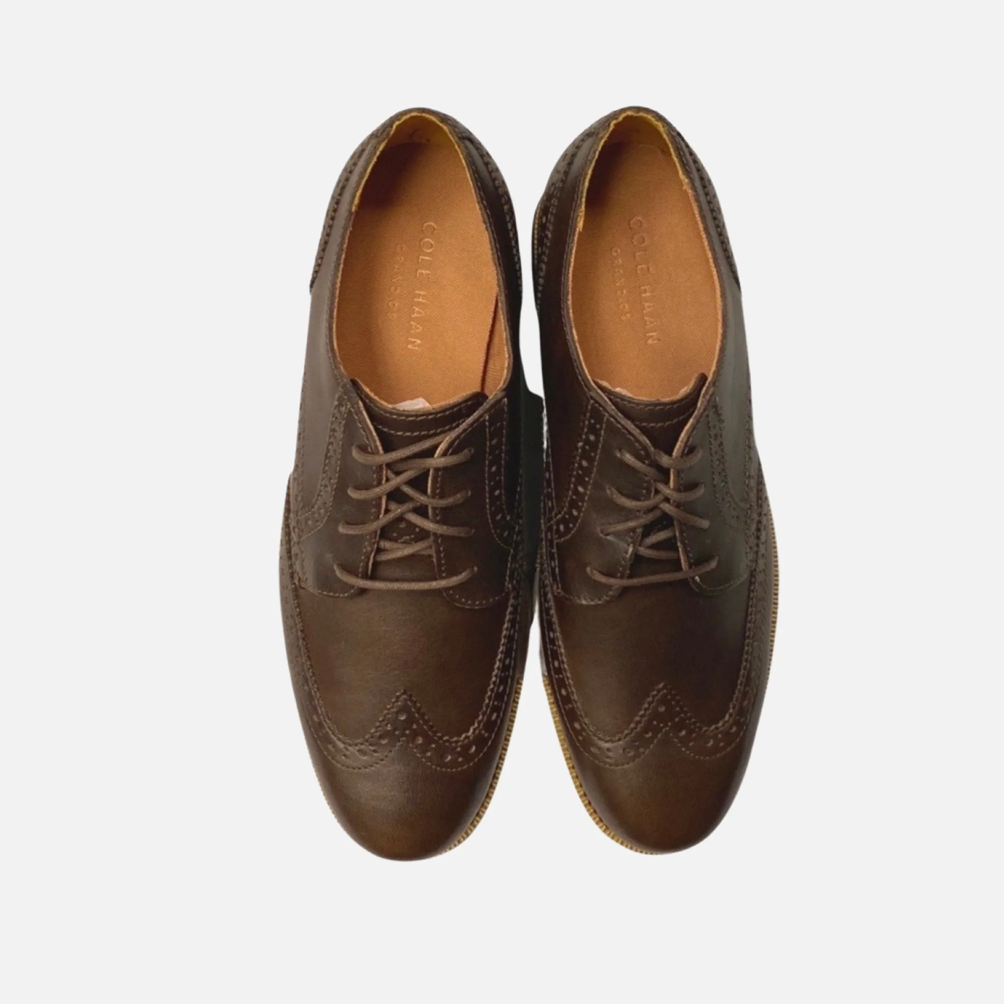 Clearance | Mens Cole Haan Brown Wingtip Ox