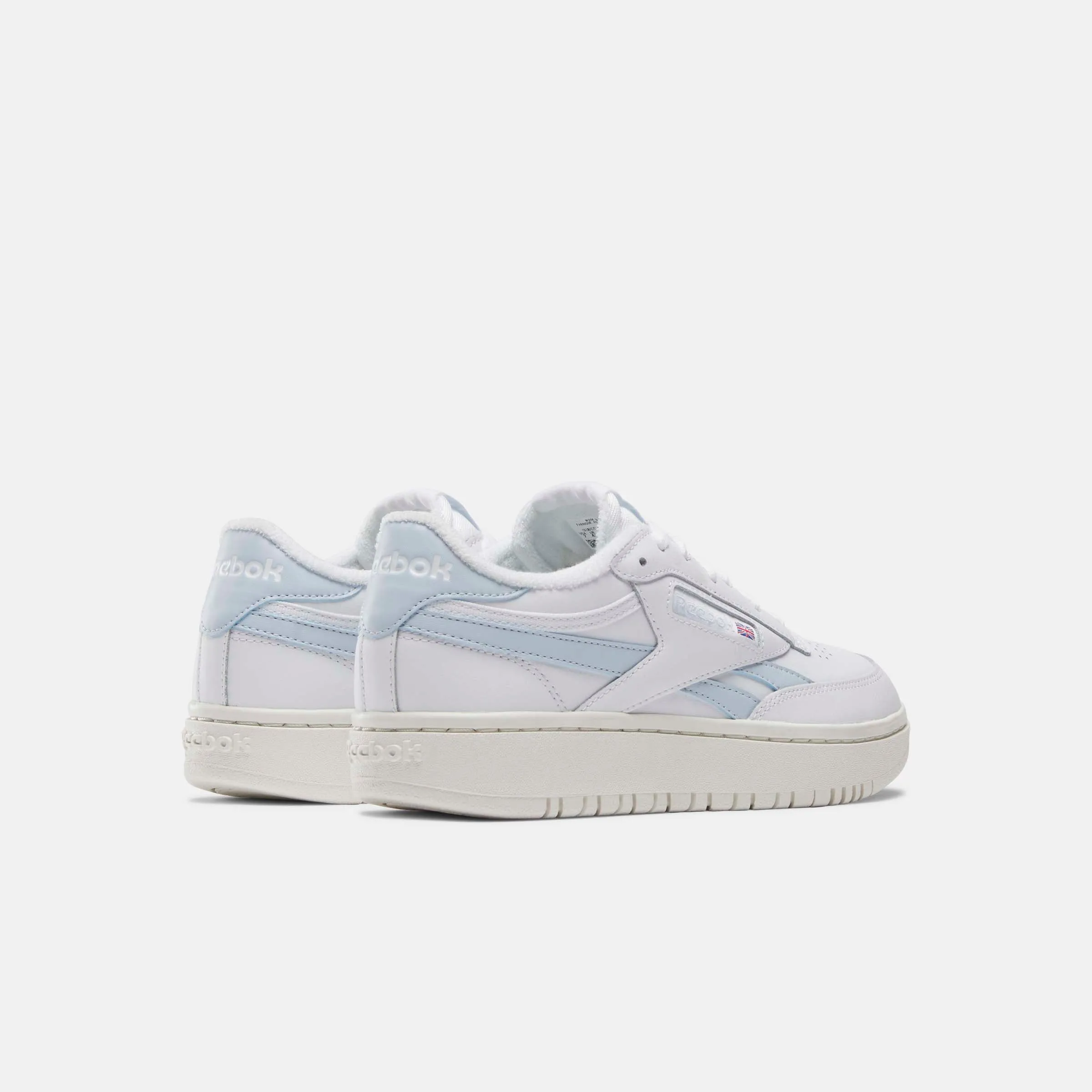 Club C Double Women's Shoes White/Feel Good Blue/Chalk