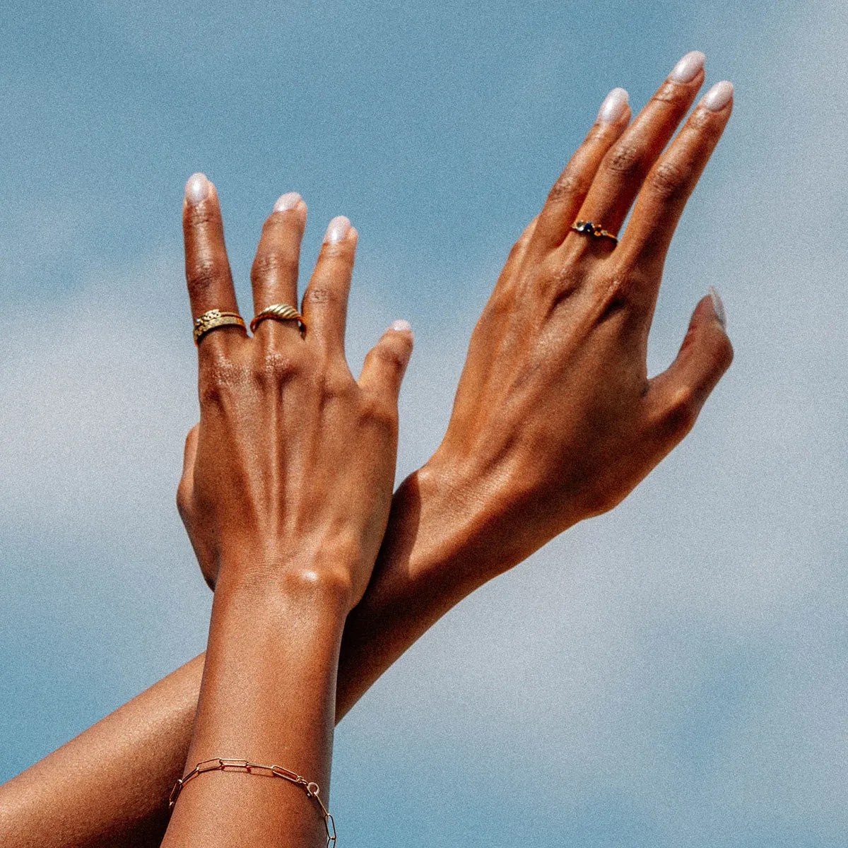 Courtney Frerichs x Local Eclectic Solid Gold Fly Acrostic Ring