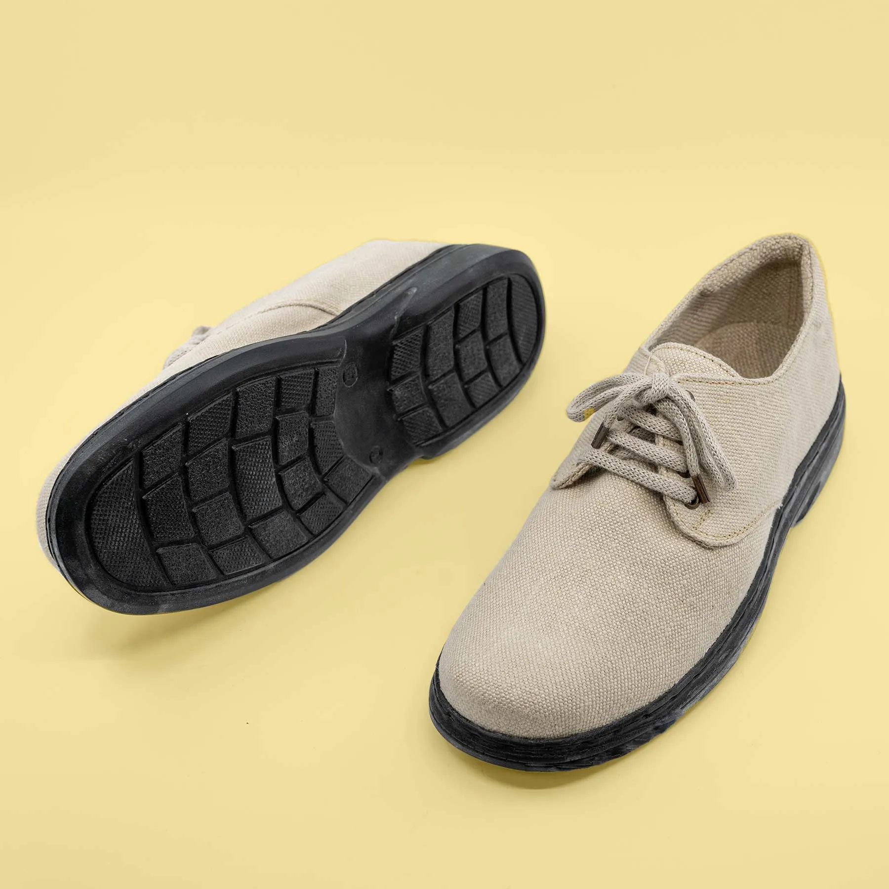 Hemp Oxford Dress Shoes (Round Toes) (Unisex Sizes)