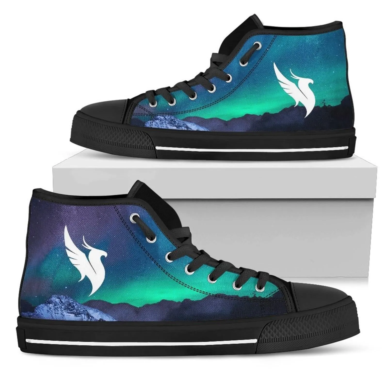 Illenium Northern Lights High Top Shoes