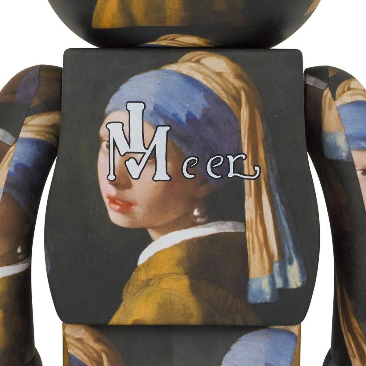   Johannes Vermeer Be@rbrick 1000% 'Girl with a Pearl Earring'