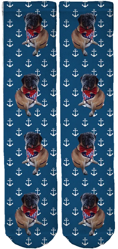 Limited Edition 50 Shades of Pug Crew Socks