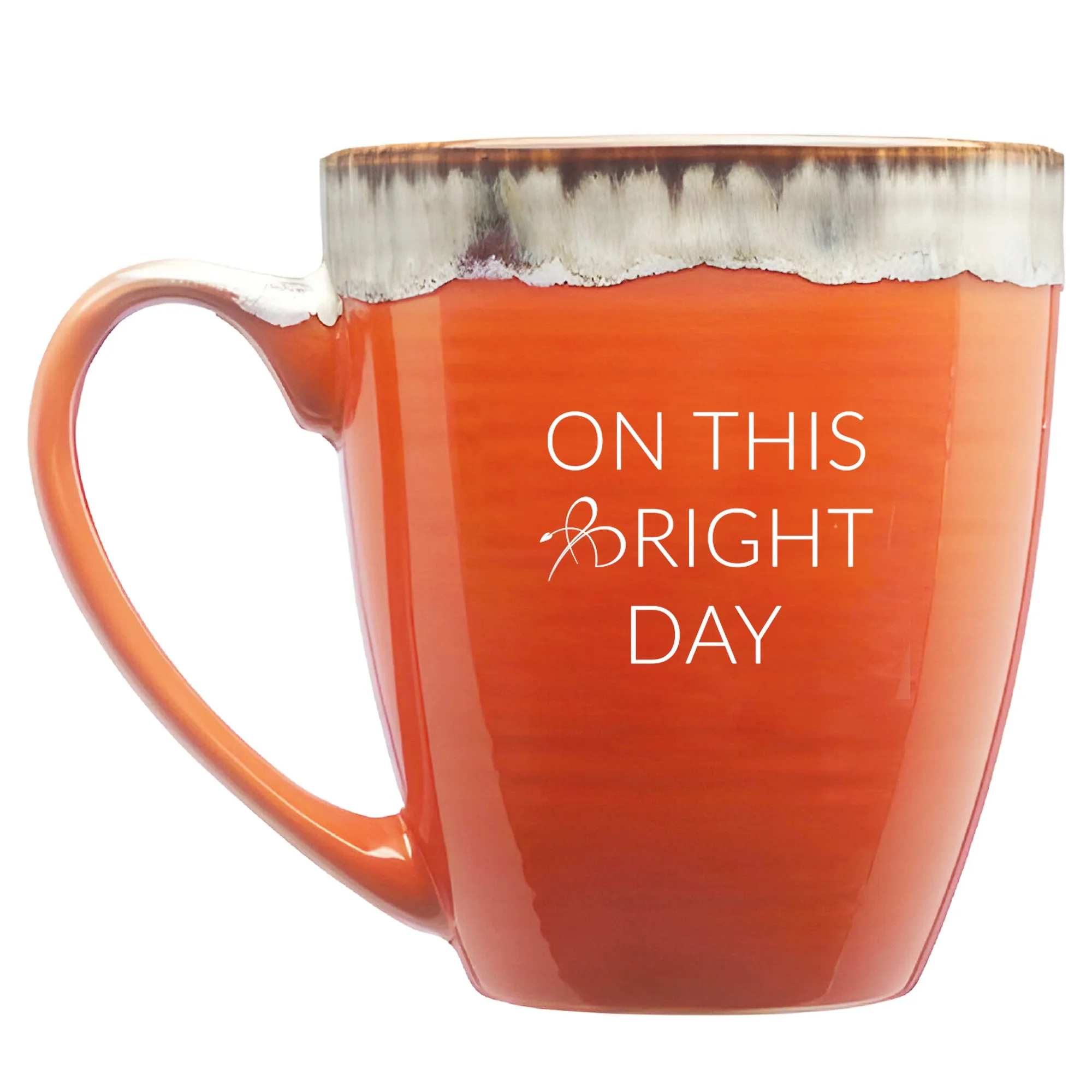 Limited Edition Orange "On This Bright Day" Mug