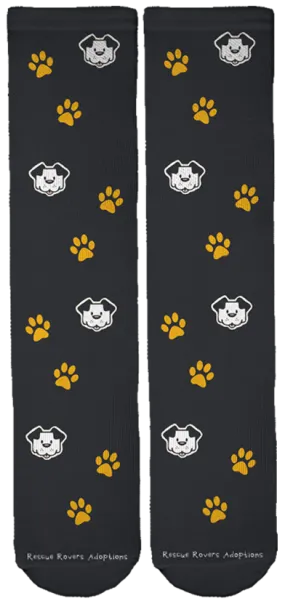 Limited Edition Rescue Rovers Dog Adoptions Crew Socks