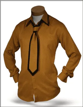 Mens Silk Shirt,  SJ Gold - Dress shirts - Fashion