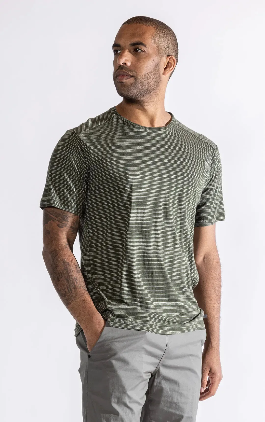 ORGANIC COTTON HEMP TEE - CLEARANCE