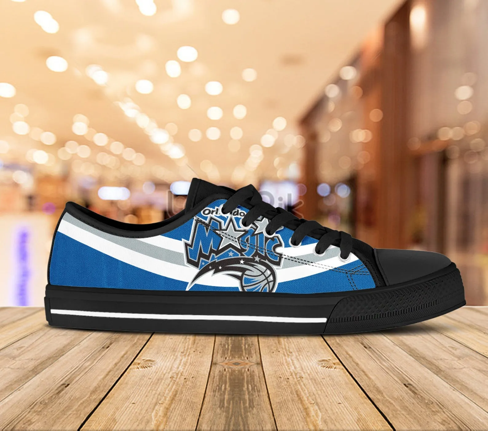 Orlando Magic Custom Lowtop, Basketball Custom Shoes, Sport Lowtop, Canvas Shoes, Canvas Lowtop, Unisex Shoes, Gift Birthday