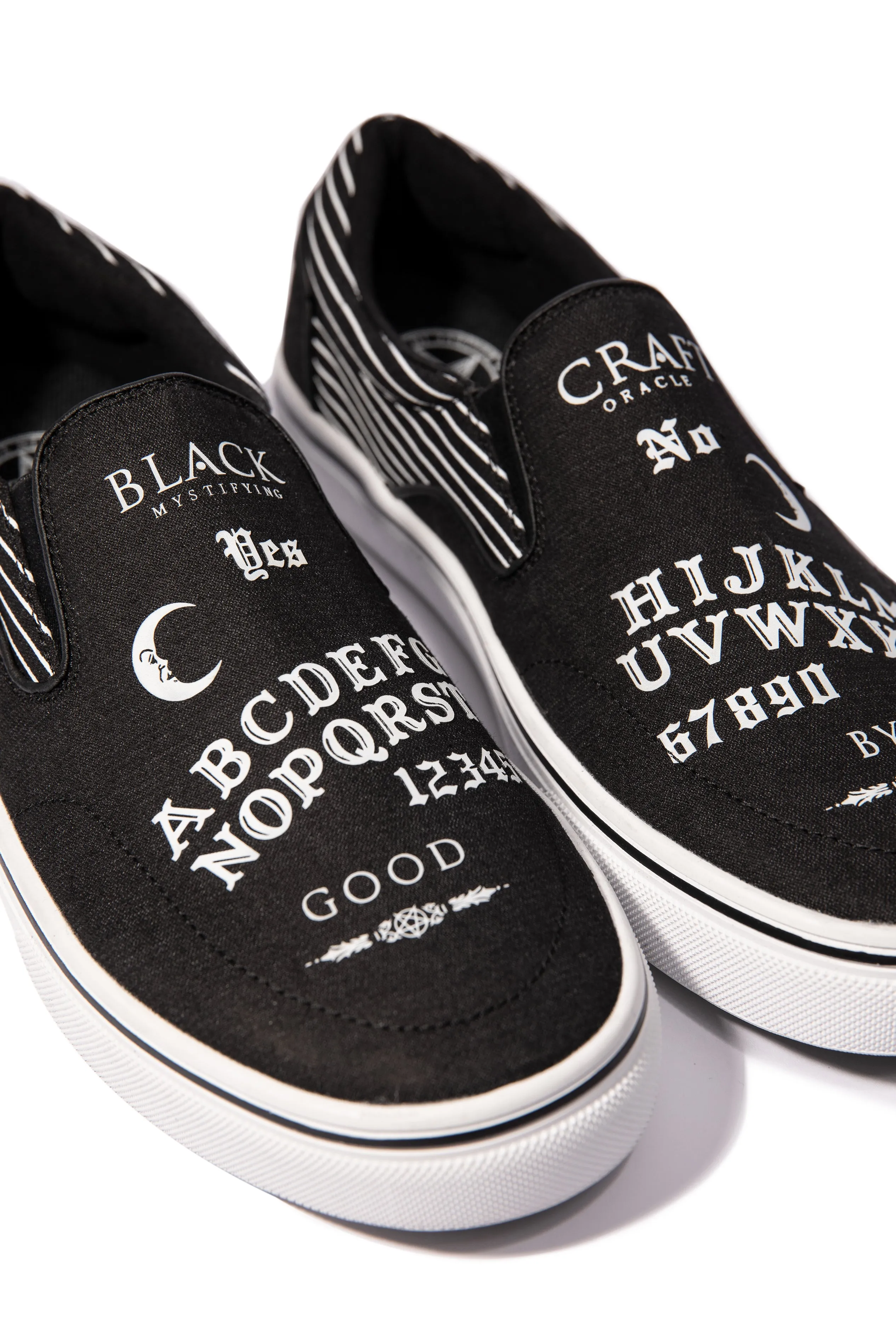 Ouija - White Slip On Sneaker