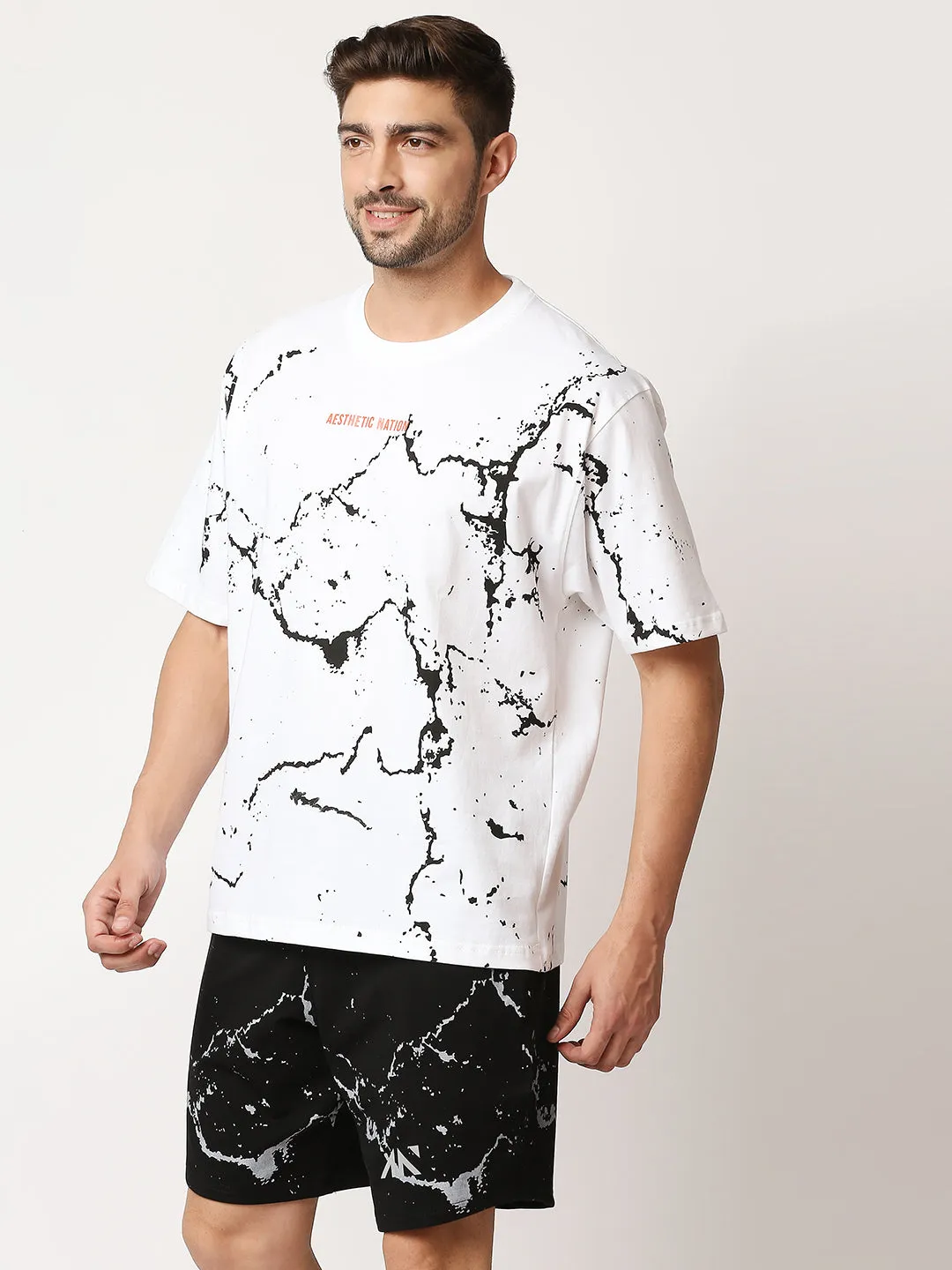 Oversized Marble Tshirt