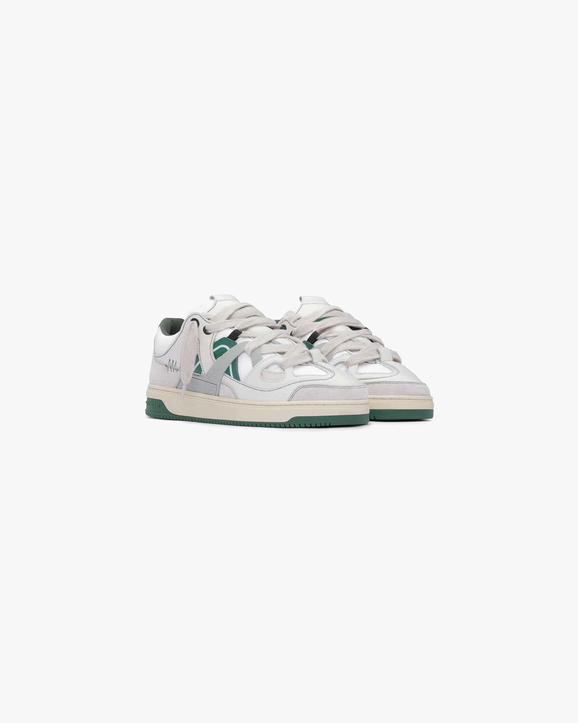 Represent x StockX Bully Sneaker - Grey Iron Island Green