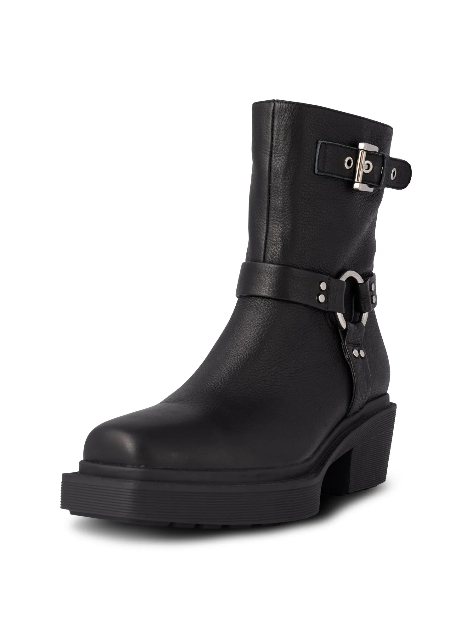 Shoe The Bear Amina Biker Boots-Black-STB2406