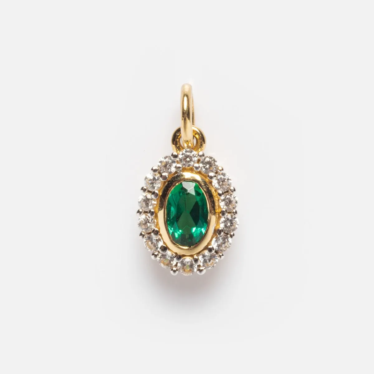 Solid Gold 2024 May Capsule Classic Emerald Charm