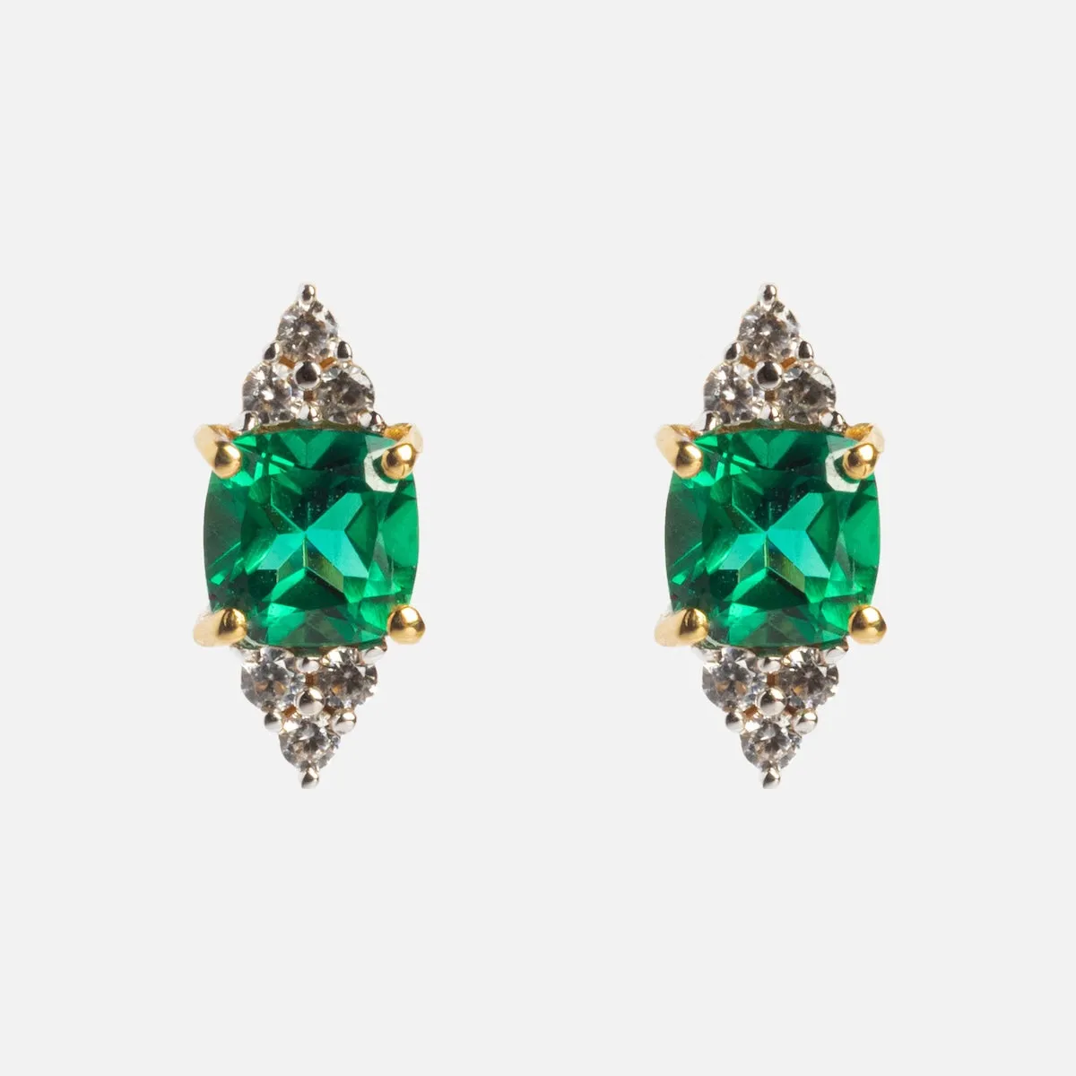 Solid Gold 2024 May Capsule Classic Emerald Studs