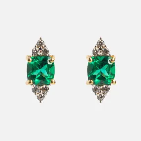 Solid Gold 2024 May Capsule Classic Emerald Studs