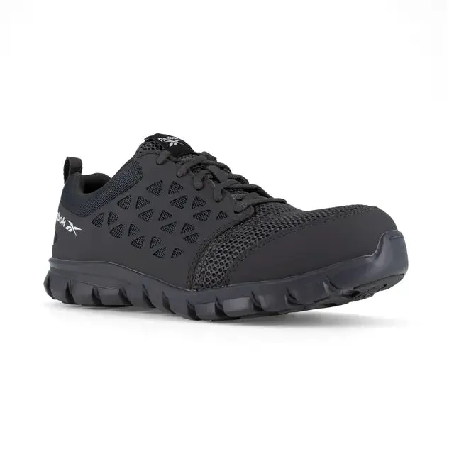 Sublite Cushion Composite-Toe Athletic Work Shoe Black