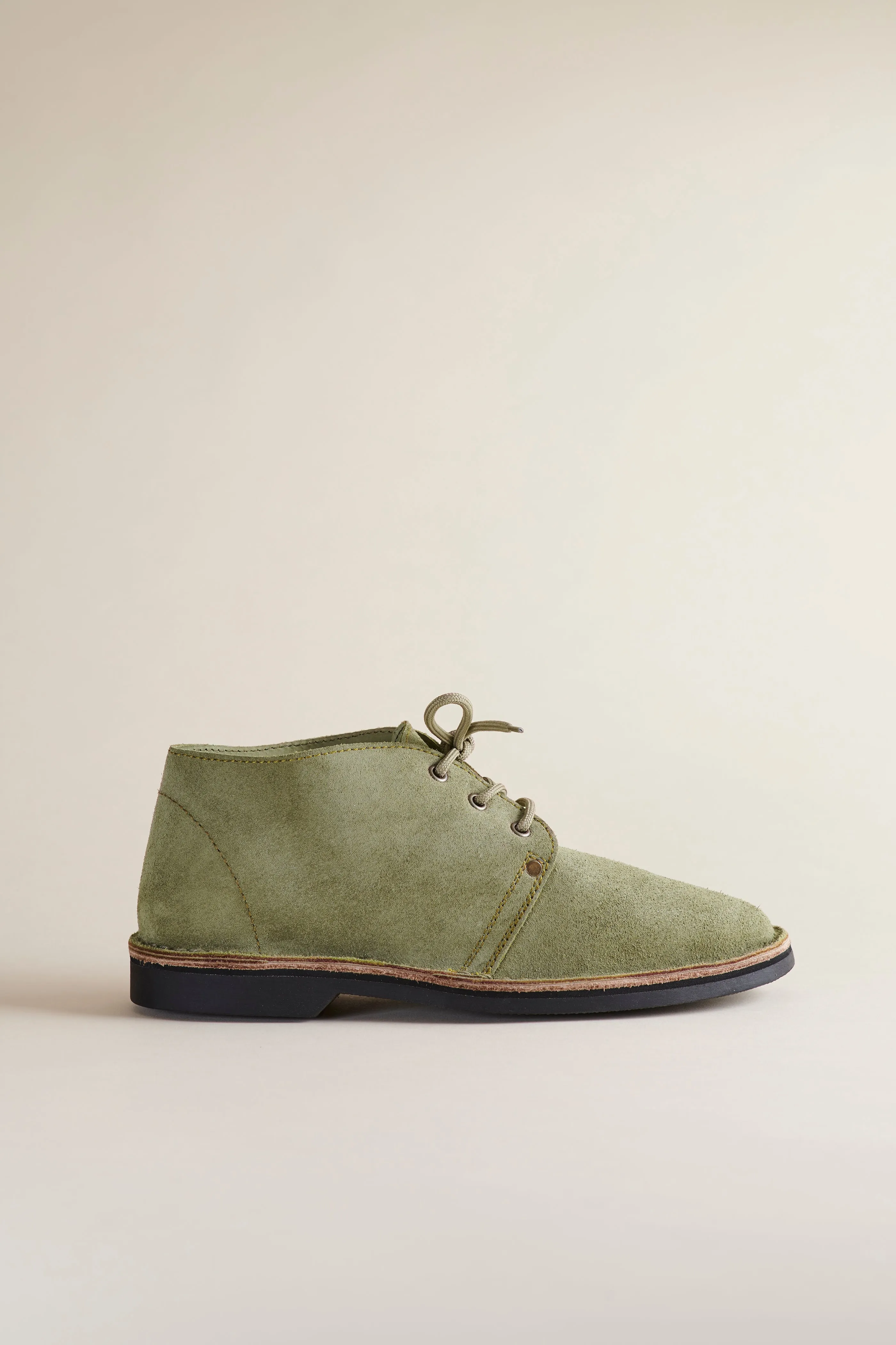 Suede Erongo Vellies in Olive