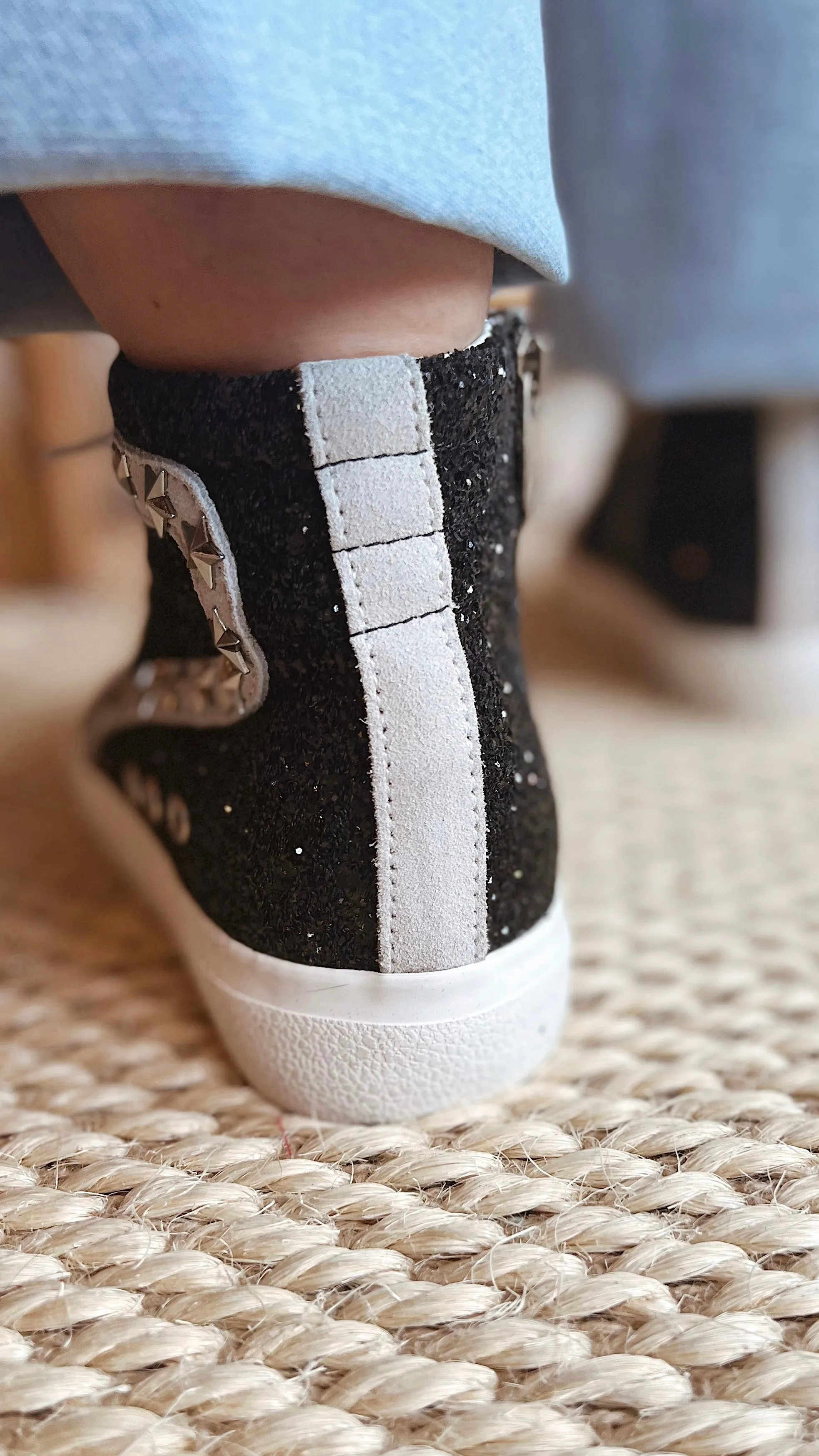 The Dormy Sparkle High Top Sneaker by Vintage Havana