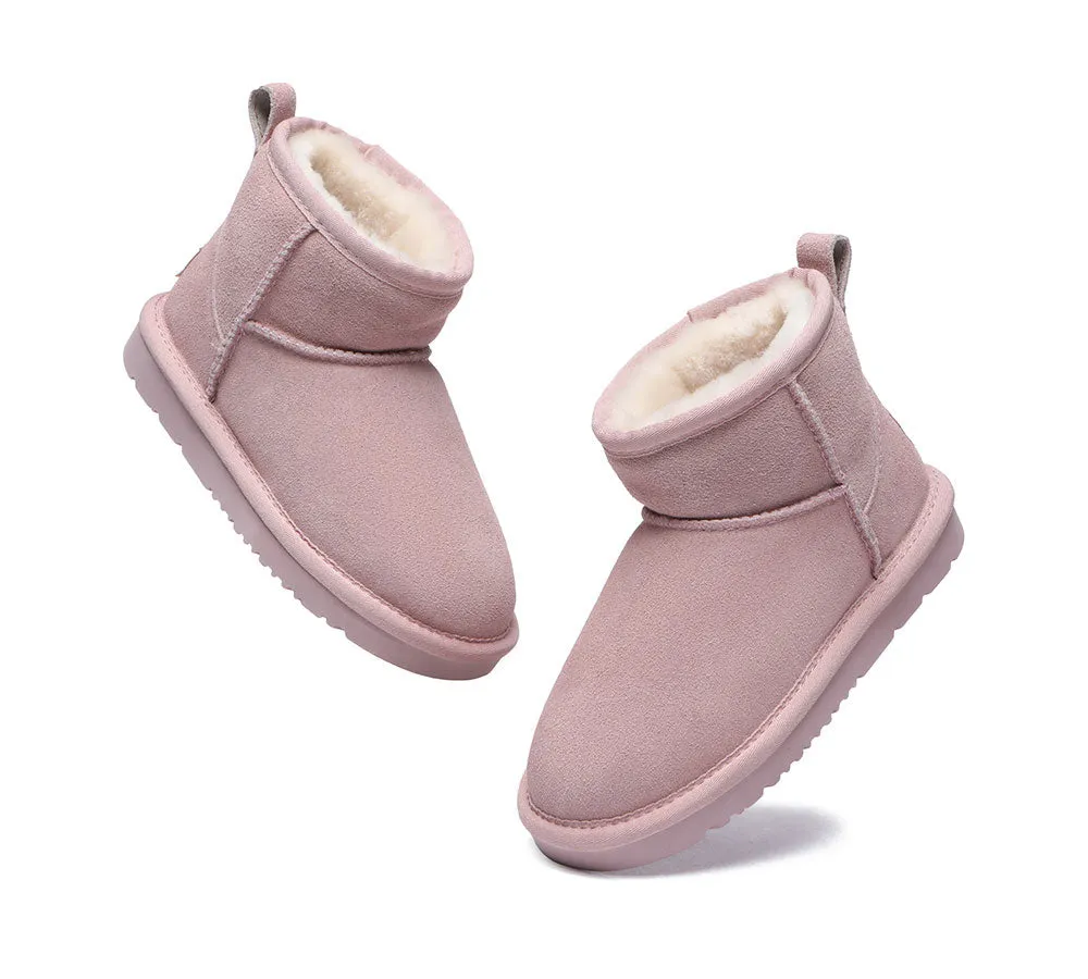 UGG Boots Kids Mini Classic Sheepskin Wool Boots Noel