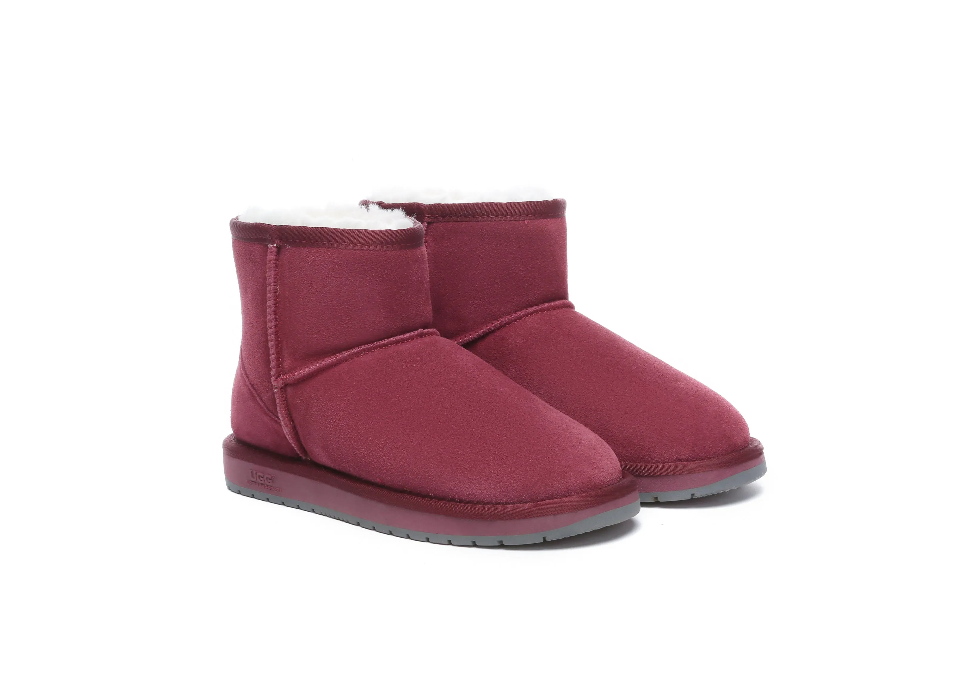 UGG Boots Women Men Sheepskin Wool Suede Mini Classic Boots