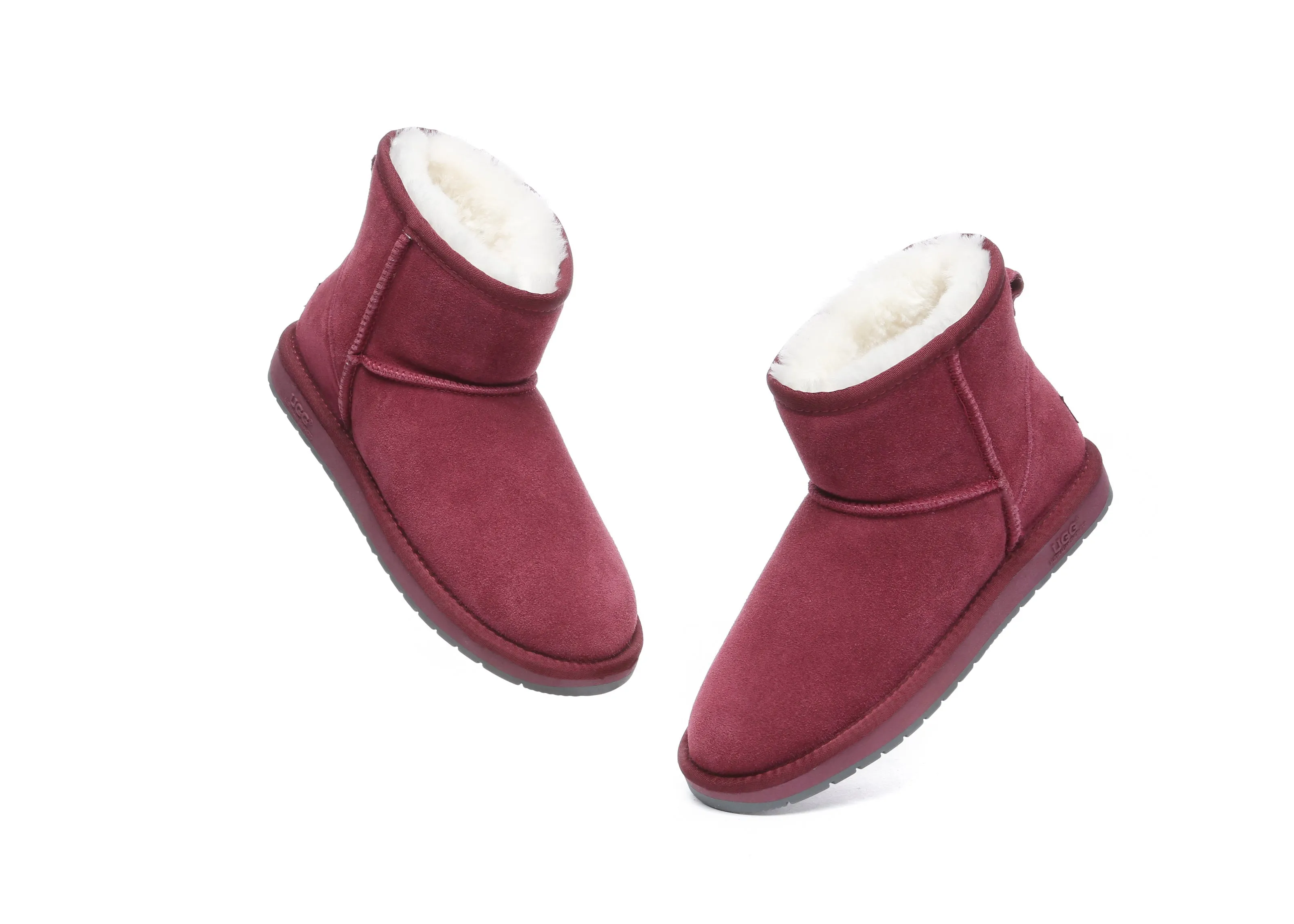 UGG Boots Women Men Sheepskin Wool Suede Mini Classic Boots