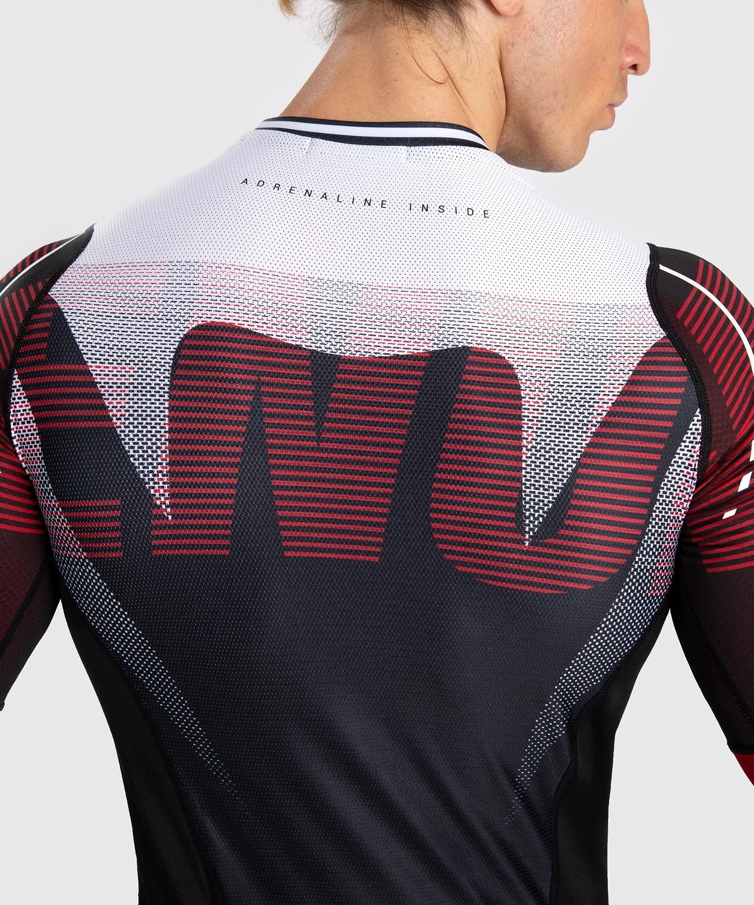 Venum Adrenaline Men's Long Sleeve Rashguard - Red