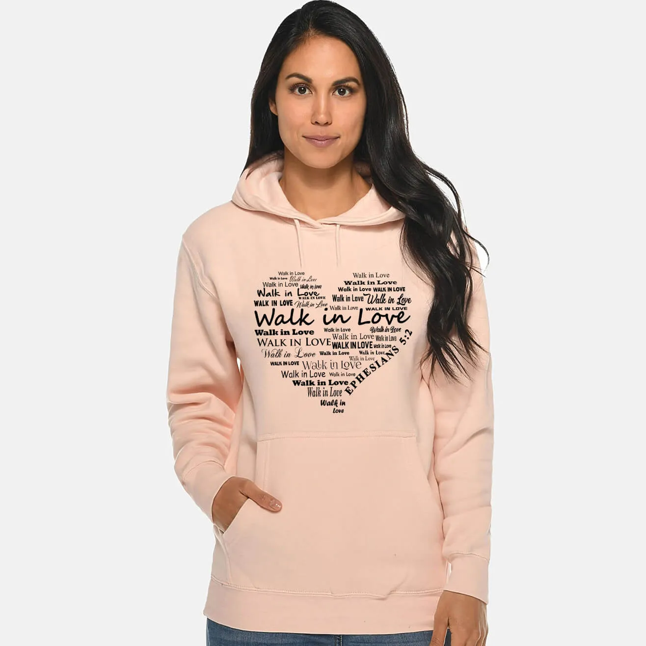 Walk In Love Unisex Sweatshirt Hoodie