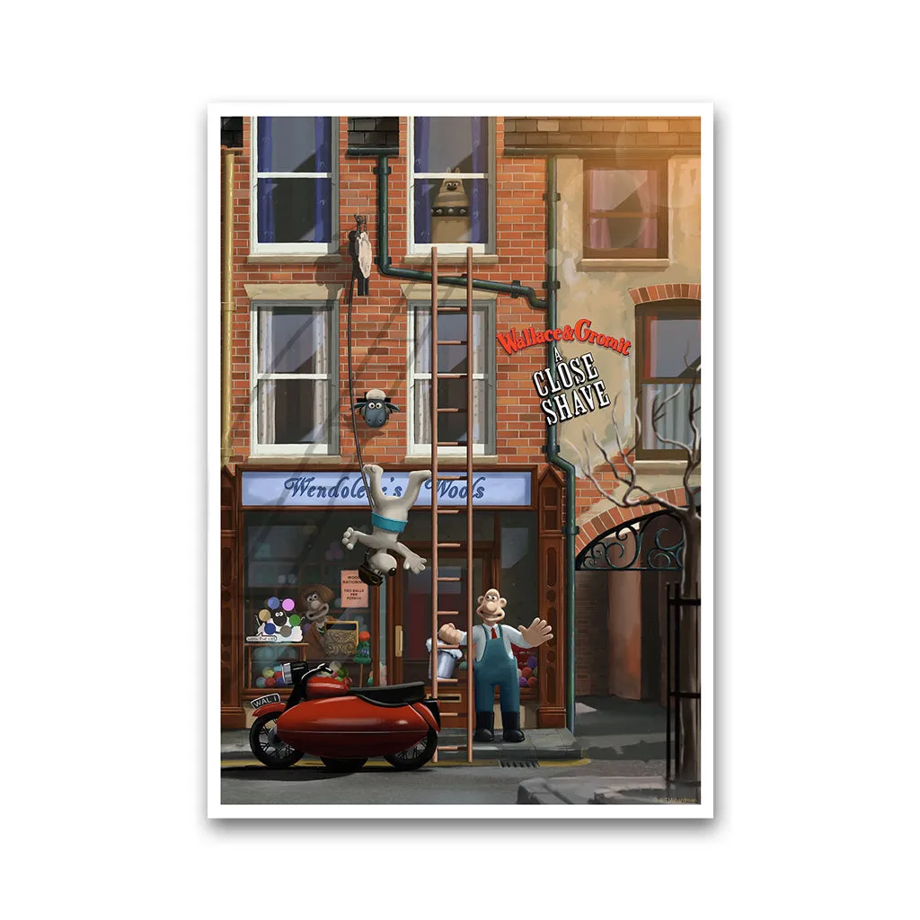 Wallace & Gromit Art Print Set